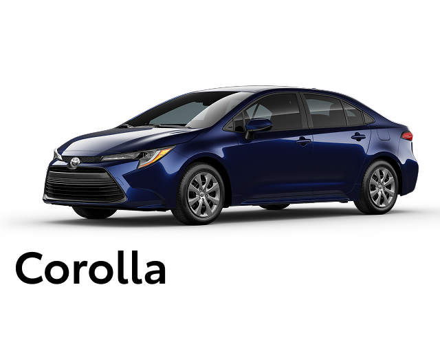 Silver Toyota Corolla